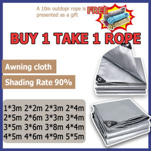 Tarpaulin Trapal Waterproof Makapal Size 3x9ft 16x16ft Durable Rain Cover Truck cover Sun Shade Net Tarps