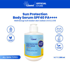 Liora Sun Protection Body Serum SPF 40 PA++++ 200 ML | SUNSCREEN Badan Anti UV Perlindungan Maksimal