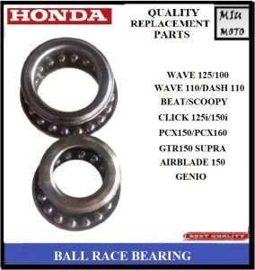 BALL RACE BEARING HONDA WAVE 125 CLICK 125i BEAT GENIO SCOOPY ADV150 PCX160 GTR150 - MIUMOTO