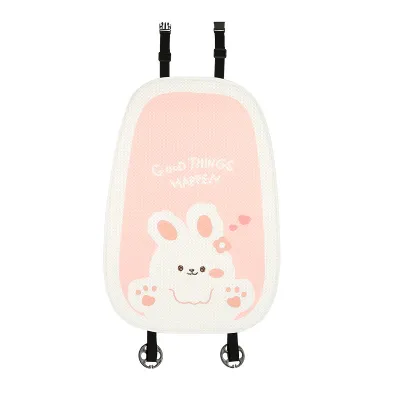 Cartoon Car Seat Cover Four Seasons Universal Front And Rear Seat Cushion Interior Summer Breathable Anti-slip Protective Pad