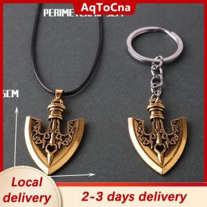 [COD] AqToCna Ship within 24 hours Jojos Bizarre Adventure Necklace Kujo Jotaro Arrow Metal Pendant Chain Choker Necklaces Charm Gifts Jewelry