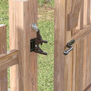 An ninh chịu được thời tiết khóa thép carbon cổng khóa móc an ninh ngoài trời khóa cho cổng kim loại Hàng rào gỗ đơn vị lưu trữ