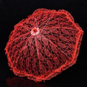 46cm nhỏ cổ điển ô REN Ô đám cưới nhỏ cho cô dâu món quà cưới trẻ em trang trí biểu diễn sân khấu 7 phong cách