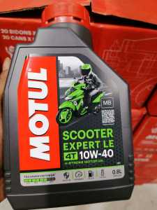 Motul Scooter Expert Le 4T 10w-40 4-Stroke Motor Oil 1Liter & 800ML