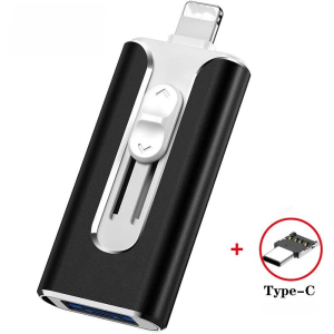 Portable 1TB Push-Pull 3-in-1 USB Drive for Year-Round Travelers and Personal Users  High-Speed Data Transfer