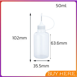 Buy Here หัวเข็มขวดน้ำมัน ขวดหยด ขวดแบ่ง DIY อุปกรณ์ ขวดดรอเปอร์ ปลายแหลม Dropper Bottles