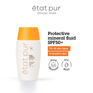 [Sep26 Exp] ETAT PUR Protective Mineral Fluid Facial Sunscreen SPF50+ for All Skin Types & Sensitive Skin 40ml