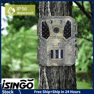 iSingo Mini Camera 20MP 1080P Wild Trail Camera Infrared Night Vision Outdoor Motion Activated Scouting 0.2S Trigger Photo Trap