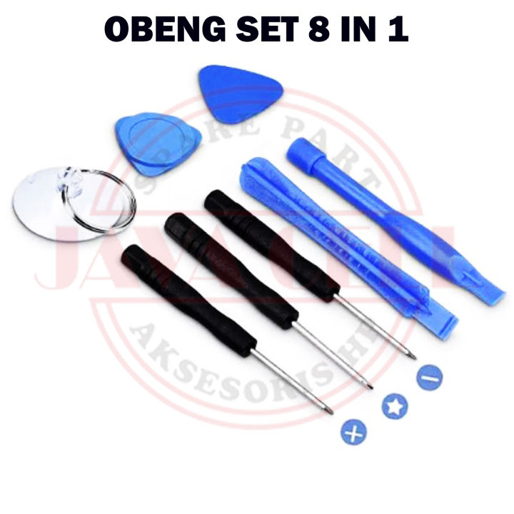 Obeng Dan Opening Tools Set 8 In 1 | Lazada Indonesia