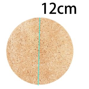 LINSBAYWU Natural Tea Cup Mat Round Loofah Fibre Loofah Mat Kung Fu TeaSet Universal Teapot Pad Tea