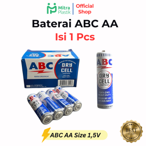 Baterai ABC AA Biru Batre 2A Besar Tanggung Murah