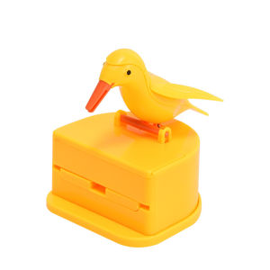 Detachable Toothpick Storage Box Bird Toothpick Box Dispenser Automatic Push-type Toothpick Holder Table Decoration Holder