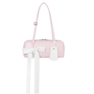 FX 2025 Korean Style New Bow Shoulder Bag Fashionable and Versatile Ladies Commuter Handbag XF