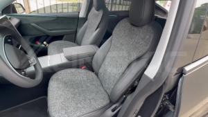 For Tesla Model Y Juniper 2025 2026 Car Seat Cushion Cool Cushion Linen Seat Cushion Four-Season Interior Accessories