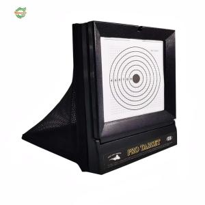 เป้าหมายปืนแบบพกพาด้วย 10 ชิ้นกระดาษเป้าหมายปืนเป้าหมายปืนเป้าหมายปืนลูกโปรงสำหรับฝึกซ้อมการยิงสนามหลังบ้าน[Winnereco World]