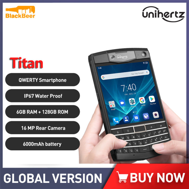 Unihertz Titan IP67 Rugged 4G Smartphone Octa Core 6GB 128GB Mobile ...