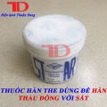 Bột hàn the dùng để hàn thau (đồng) với sắt - Điện Lạnh Thuận Dung. 