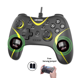 Gamepad Wired Turbo with Macro NYK Nemesis EROS GP400