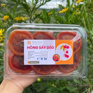 Hồng Trái Sấy Dẻo Đà Lạt – Đặc Sản Ngọt Dẻo Tự Nhiên | Không Đường | Gói 250g/500g | Moony Farm
