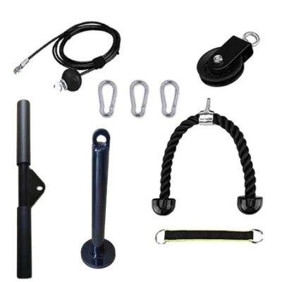 Stock Fitness DIY Pulley Cable Machine Attachment Loading Pin Lifting Arm Biceps Triceps