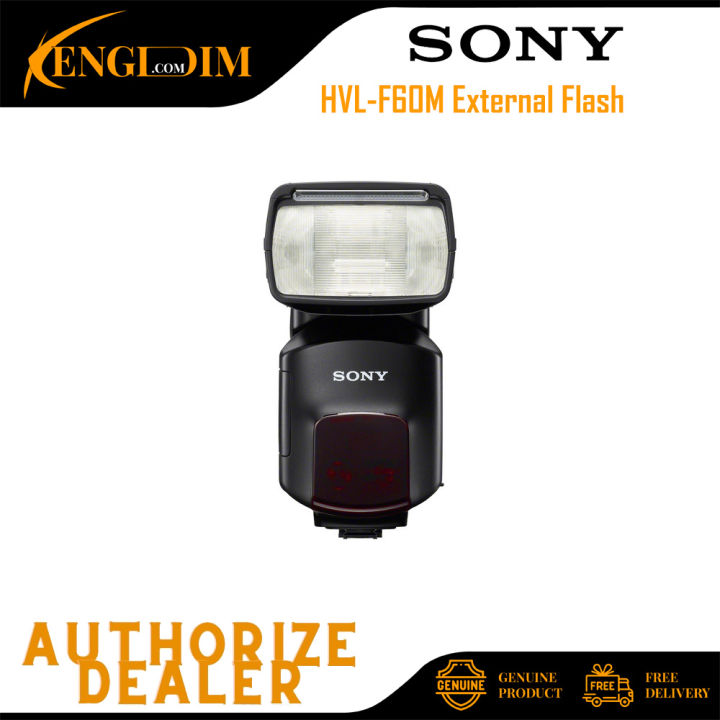 Official Sony HVL-F60M External Flash Guide Number 60 Flash Led