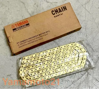 Y125Z LC135 Y15 Original Yamaha Rantai Heavy Duty ORING CHAIN O RING 428 415 132L 428H 132 spocket chain spoket sprocket