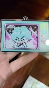 wholesale 6pcs ALIEN STAGE Anime Mizi SuaTill Ivan Hyuna Luka Ivti Adorable Figure Acrylic Idol Pendant Car Keyring Backpack Bag Student Birthday Present