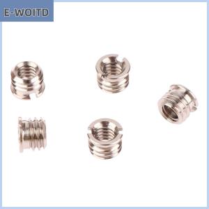 XUNYU3 5ชิ้นน็อตสกรูกล้อง1 4เป็น3 8นิ้วแปลงสกรูอะแดปเตอร์มาตรฐาน