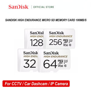 SanDisk High Endurance Micro SD Card with Adapter for Dashcam Security CCTV 64GB 128GB 256GB 512GB 1TB