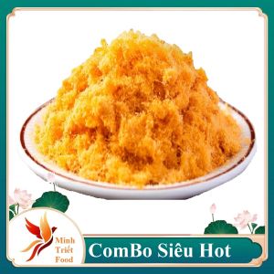 COMBO 2 HỦ CHÀ BÔNG HEO VÀ CHÀ BÔNG GÀ CAO CẤP MINH TRIẾT FOOD  -TỔNG 1KG