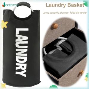 JOCESTYLE 82L Laundry Hamper Multifunction Foldable Laundry Basket for Laundry Room Dorm