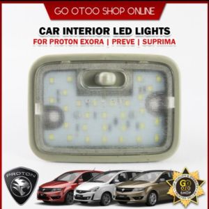 Proton Exora Proton Preve Persona 2016Interior Room Lamp Lens Bulb Replacement Spare Part (30 Super Bright LED COB)