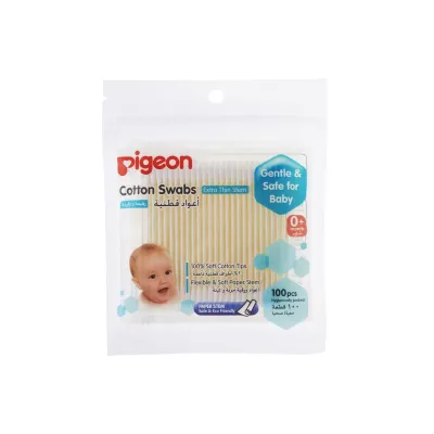 Pigeon Baby Cotton Swabs Extra Thin 100pcs / 200pcs
