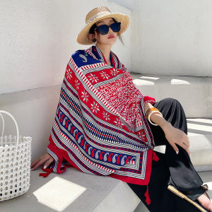 Silk Scarf Variety Sunscreen Comfortable and Unburdened Durable Scarf Lightweight and Breathable