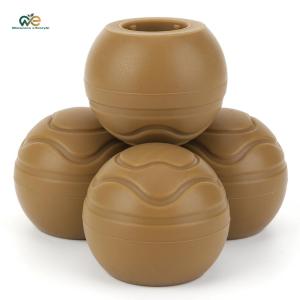 4pcs เก้าอี้ตั้งแคมป์ขาหมวกเสถียรลูกบอลยางเท้ากลางแจ้งเก้าอี้ขาเคล็ดลับหมวกลูกบอลสำหรับพื้นผิวที่ทนทานและไม่สม่ำเสมอ[Winnereco Lifestyle]