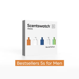 Scentswatch MINIS 5s BESTSELLERS for MEN Perfume Discovery Set: Long-Lasting Premium-Inspired Eau de Parfum Sampler Collection - The Best Christmas Gift Idea !