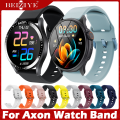 Sport สายนาฬิกา For Axon Memo 2 สาย นาฬิกา สมาร์ทวอทช์ สายนาฬิกา For AXON Memo / AXON Moni Pro / AXON Clever / AXON Active Elan Gen 2 สาย ซิลิโคน สายนาฬิกาข้อมือสำหรับ. 
