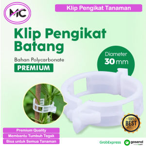 Klip Pengikat Batang Bunga Tanaman Penopang Agar Tegak Clip Climbing Plant Pohon Tomat Cabe Agar Tidak Patah