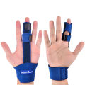 Romyse Adjustable Finger Splint Joints Fractures Stabilizer Trigger Finger Hand Support Recovery Brace Protection Fix Injury Aid Tool. 