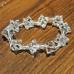 Collection Grade Clear Quartz Merkabah Bracelet