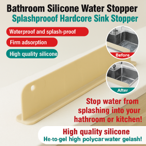 Hardcore bathroom sink extension stopper Sink edge antisplash silicone stopper