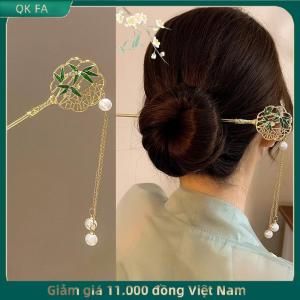 QK FA ✨ Cổ Điển Trung Quốc Hoa Fringe Tóc Sticks Thời Trang Nữ Kim Loại Kẹp Tóc Dính Tóc Tóc Trang Trí Đồ Trang Sức Phụ Kiện