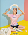 เสื้อแบดมินตันYONEX 3715PINK. 