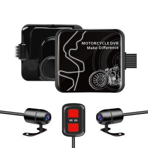 【Local Delivery】Full Body Waterproof Motorcycle Camera Recorder WiFi Dual 1080P Full HD Motorcycle DVR Dash Cam GPS Track
