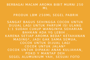COD LBM Soft parfume original segel Pabrik 250ML