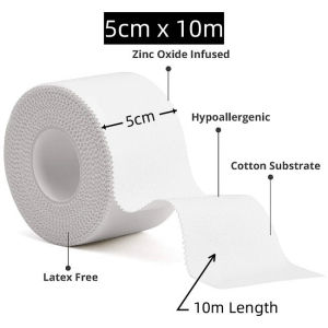 Breathable Bundling Sports Tape Sports Cotton Tape Zinc Oxide elastic Training Care Muscle Injury Tape Muscle Patch