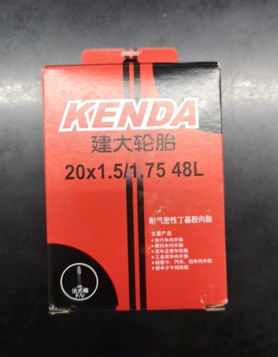 Kenda 406 Bicycle Tires' Inner Tube FV Lazada