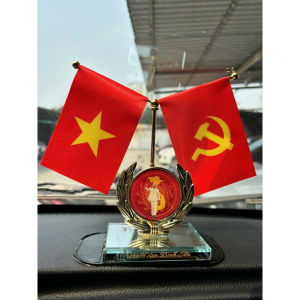 Bộ Cờ Tổ Quốc Và Cờ Đảng Taplo Ô Tô Bàn Làm Việc Thuận Buồm Xuôi Gió Vạn Dặm Bình Yên Ý Nghĩa Sang Trọng