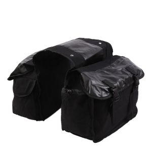 【Original+In Stock】Motorcycle Canvas Saddle Bags Equine Back Pack for Haley Sportster for Honda，motorcycle bag