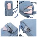 High Quality Nylon Bag Backpack Schoolbag Laptop Bag Lightweight Waterproof Mindesa 8748s. 
